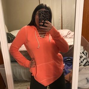 American Eagle coral sweatshirt